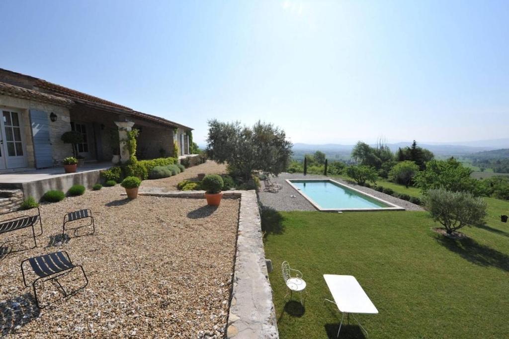 In Gordes, Facing The Entire Luberon Park A Beautiful 5 Bedrooms House 外观 照片