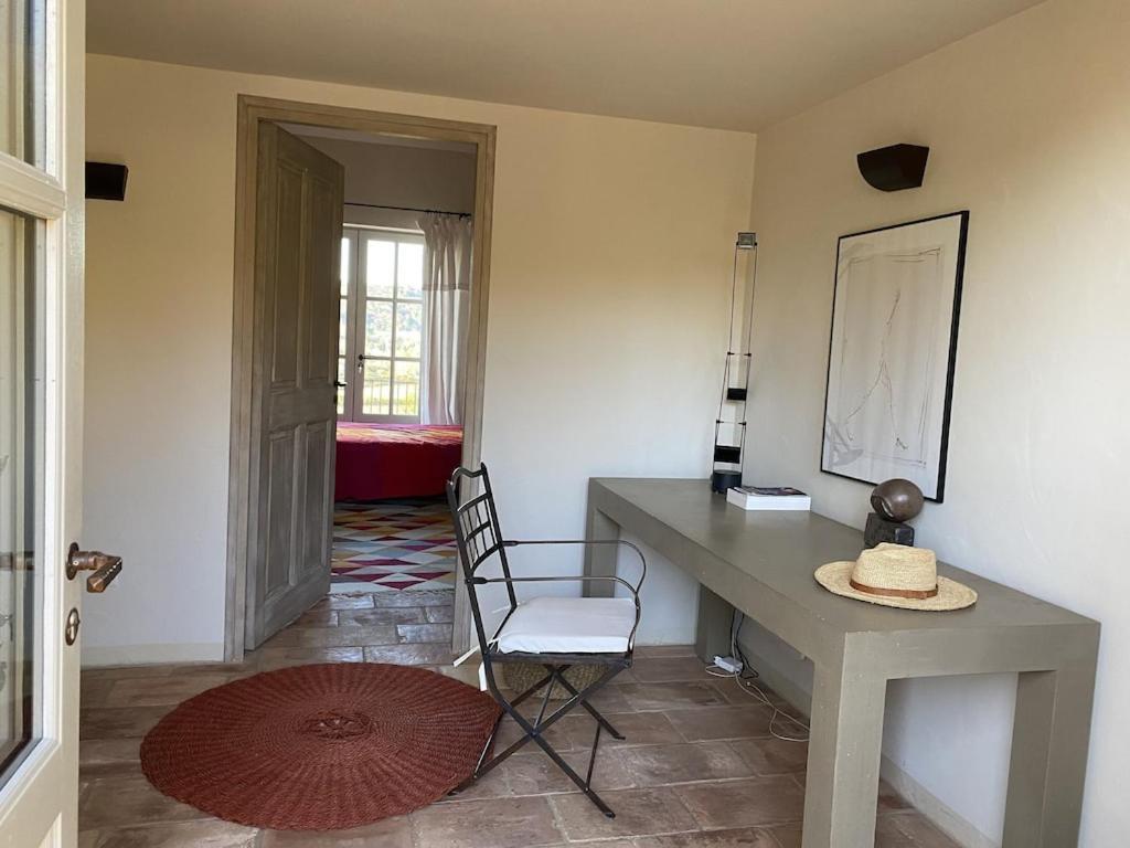 In Gordes, Facing The Entire Luberon Park A Beautiful 5 Bedrooms House 外观 照片