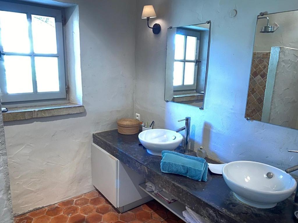 In Gordes, Facing The Entire Luberon Park A Beautiful 5 Bedrooms House 外观 照片
