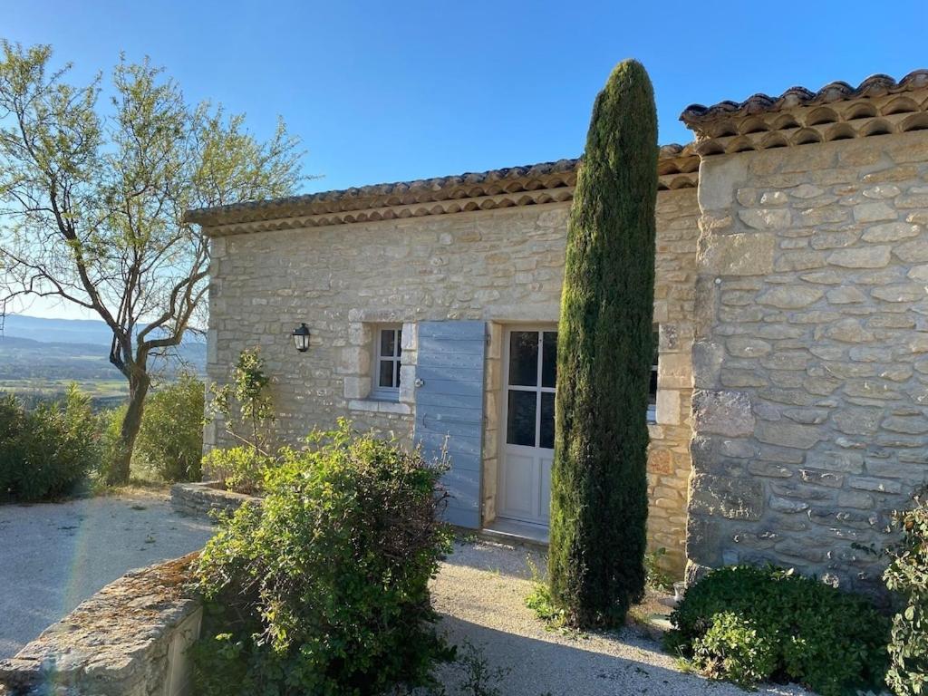 In Gordes, Facing The Entire Luberon Park A Beautiful 5 Bedrooms House 外观 照片