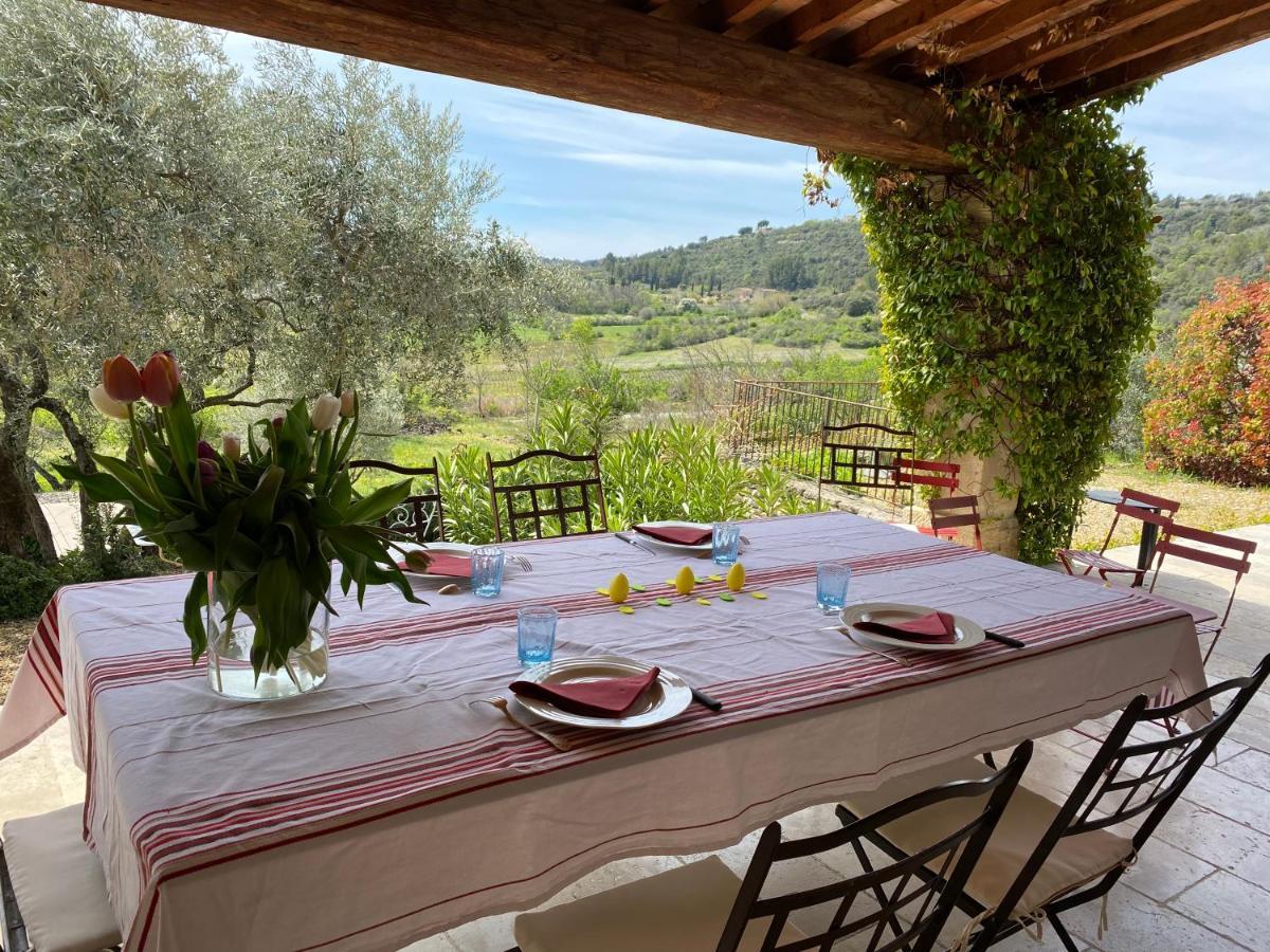 In Gordes, Facing The Entire Luberon Park A Beautiful 5 Bedrooms House 外观 照片