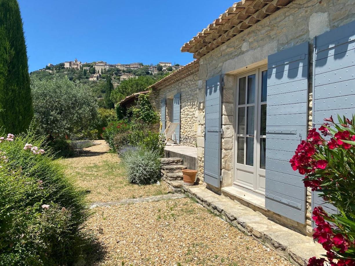 In Gordes, Facing The Entire Luberon Park A Beautiful 5 Bedrooms House 外观 照片