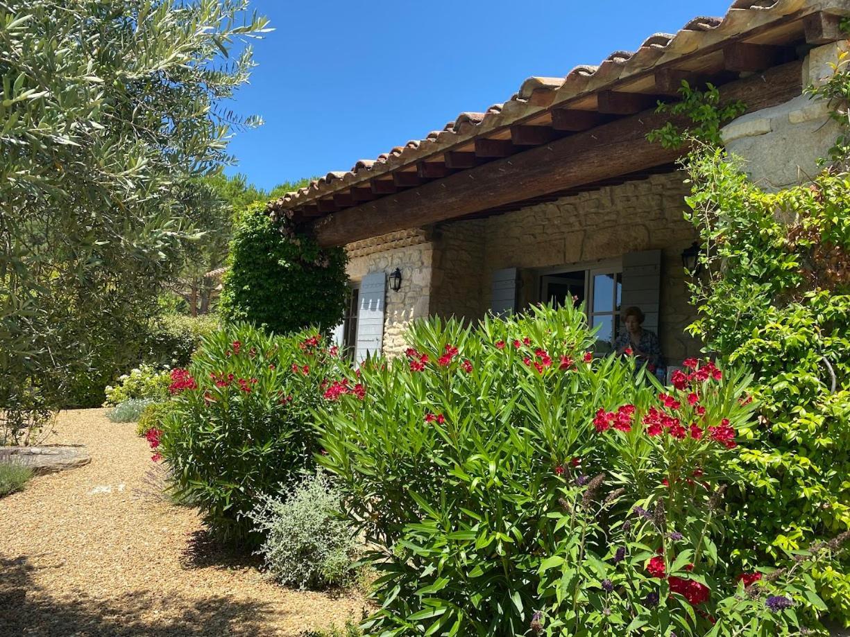 In Gordes, Facing The Entire Luberon Park A Beautiful 5 Bedrooms House 外观 照片