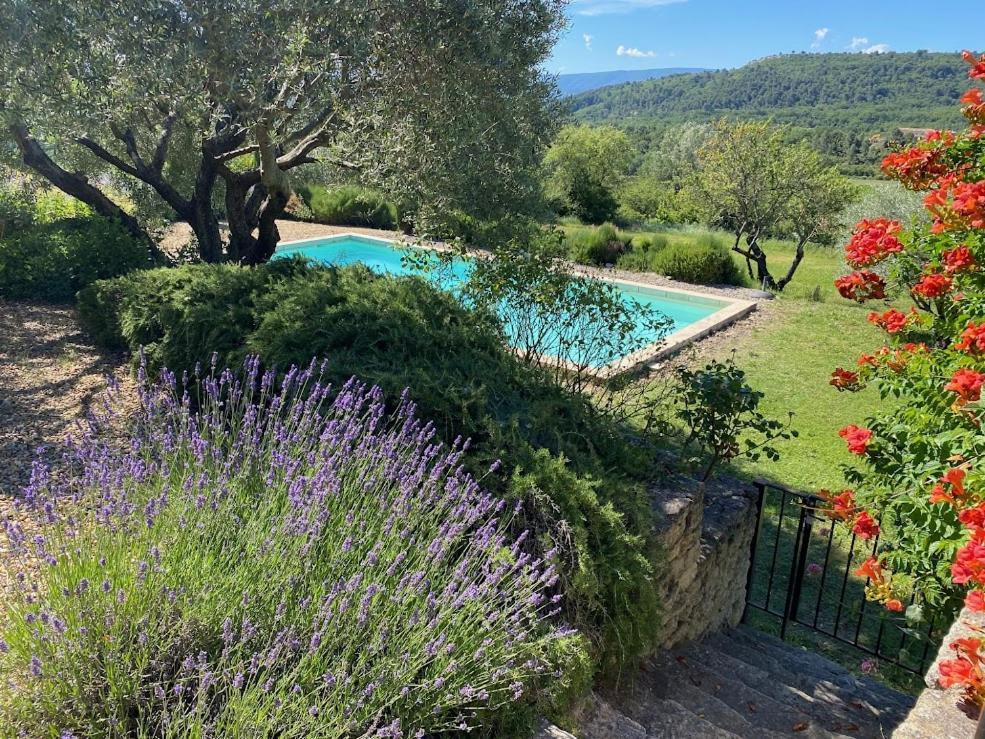 In Gordes, Facing The Entire Luberon Park A Beautiful 5 Bedrooms House 外观 照片
